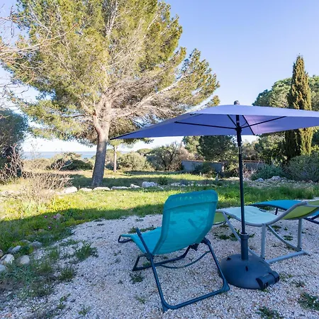 Ferienhaus La Terrasse D'Azur - Vue Mer, Jardin & Parking La Palme