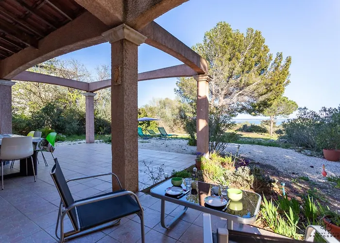 La Terrasse D'Azur - Vue Mer, Jardin & Parking Ferienhaus La Palme